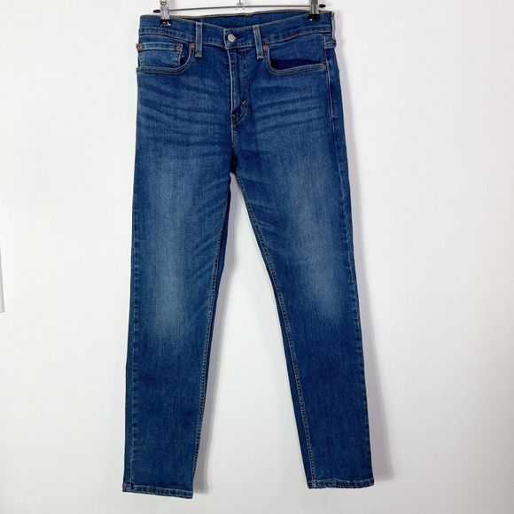 Levi's Other - LEVI’S 502 Men's Zip Fly Tapered Blue Denim Jeans W31 L32